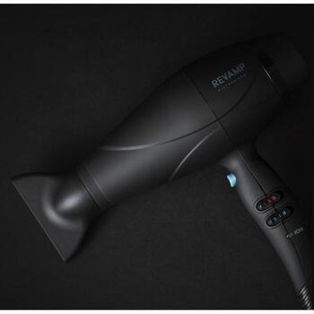 Revamp Фен DR-5000-EU, 2400W, 168m3/h, 4 температуры, 2 скорости, 2 насадки, ионизация, холодный воздух (DR-5000-EU)