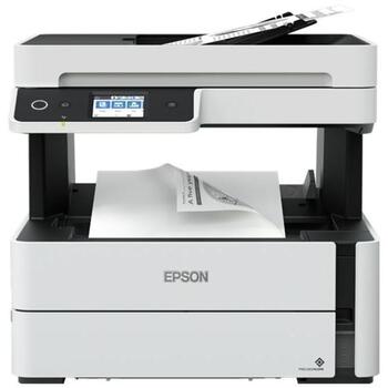 Epson Многофункциональный принтер EcoTank M3180 C11CG93403, 1200 x 2400 dpi, 20 стр./мин, Wi-Fi, A4, Mono (C11CG93403)