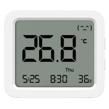 Умный датчик температуры и влажности с Bluetooth-подключением Temperature and Humidity Monitor 2 White NUN4126GL Xiaomi (BHR9041GL)