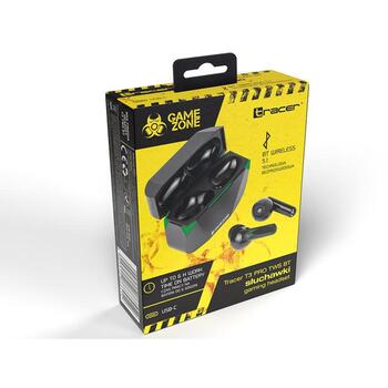 Tracer Беспроводные наушники TRASLU46965, 6ч, 100дБ, 16Ω, 20-20000Гц, Bluetooth 5.1, встроенный микрофон (TRASLU46965)
