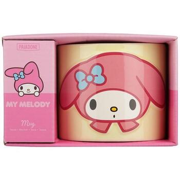 Paladone My Melody кружка PP14834MYM, 400ml, пастельный желтый, рельефный дизайн кролика, не подходит для посудомоечной машины (PP14834MYM)