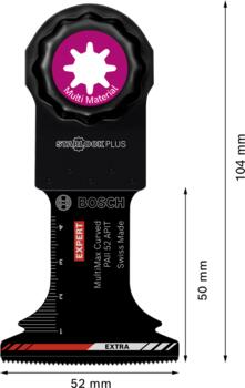 StarlockPlus PAII52APIT 1 gab., Svārstību daudzfunkcionālajiem darbarīkiem EXPERT PAII 52 APIT MULTIMAX GREMDZĀĢĒŠANAS ASMENS, 2608900030, BOSCH (2608900030)