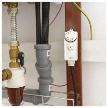 Emos Капиллярный термостат P5682, 230V AC, 50Hz, 1m капиллярный датчик, 0-90°C, ручной термостат (P5682)
