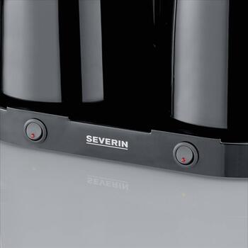 Severin Кофеварка KA 9315, 2x1000 Вт, 2x8 чашек, 2 термокувшина, автоматическое отключение (KA 9315)