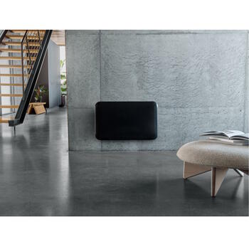 Paneļu sildītājs ar 700 W jaudu ar WiFi vadību piemērots 9–12 m² telpām melns PA700WIFI4B Mill (PA700WIFI4B)