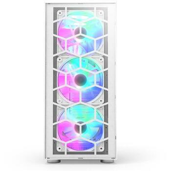 Montech Kaste X3GLASS(W), Midi Tower, 3x140mm, 1x120mm, 2x2.5