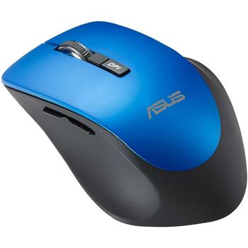 Asus USB оптическая мышь WRL WT425/BLUE 90XB0280-BMU040, 1600DPI, 5 кнопок, RF беспроводная, эргономичный дизайн (90XB0280-BMU040)