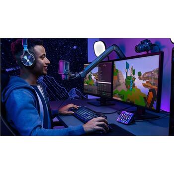 Elgato Клавиатура Stream Deck MK.2 10GBA9901, 15 ЖК-клавиш, USB-C, USB 2.0, черный, программируемые горячие клавиши (10GBA9901)