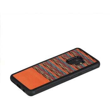 Man&Wood чехол для смартфона M6042B, 5.8'', совместим с Samsung Galaxy S9, натуральное дерево, поликарбонат (M6042B)