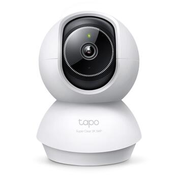 Tp-Link Tapo C230, 3K 5MP, 340°/69° панорамирование/наклон, 40ft ночное видение, двусторонний звук, поддержка microSD до 512GB (TAPO C230)