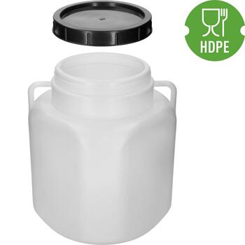 Browin Бочка 360440, 40L, 22см, белая, с ручками, HDPE, пищевой пластик (360440)