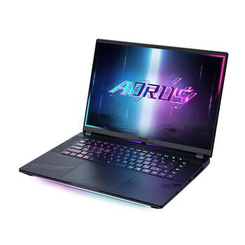 Gigabyte Aorus Master Gaming BYH, 16 дюймов, OLED, WQXGA, 2560 x 1600 пикселей, Гладкий, 240 Гц, Intel Core Ultra 9, 275HX, 32 ГБ (BYHC5EEE64SP)