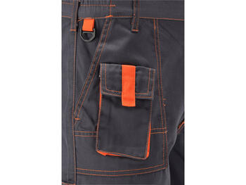 Yato Рабочие шорты Doria YT-80927, L/XL, 245 g/m², 65% полиэстер, 35% хлопок, 7 карманов, молния, кнопка, резинка по бокам (YT-80927)