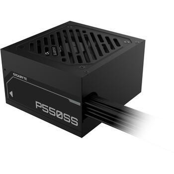GIGABYTE Datora barošanas bloks GP-P650SS, 550W, 80 PLUS Silver, 120mm ventilators, pilnībā modulārs (GP-P650SS)