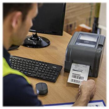 Brother TD-4520TN принтер этикеток, TD4520TNZ1, 300x300dpi, 127мм/с, USB, Ethernet, RS232C, прямая термопечать/термотрансфер (TD4520TNZ1)