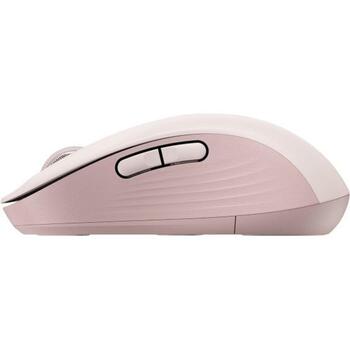Logitech Bezvadu pele M650 910-006254, 2000dpi, 4 pogas, optiskais sensors, bezvadu savienojums, rozā krās. (910-006254)