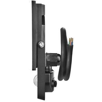 Emos LED прожектор TAMBO ZS2922, 20 W, 2000 lm, черный, IP54, PIR датчик, алюминиевый корпус, 100 lm/W (ZS2922)
