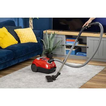 Zelmer Пылесос ZVC335 Kuba 81105135P, 650 W, 5 м, 3 л, HEPA 12, автоматическая намотка кабеля, телескопическая труба (81105135P)