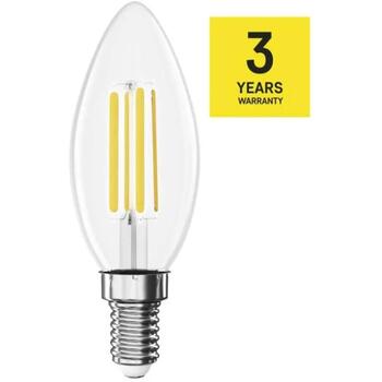 Emos LED свеча ZF3D42, 5,9 Вт, 230 В, 806 лм, теплый белый, 360°, 25 000 часов, E14 (ZF3D42)