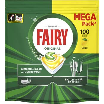 FAIRY Original trauku mazgāšanas kapsulas, 100 gab. (80819061)