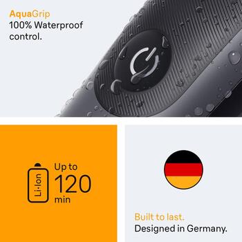 Braun AIO5520 matu un bārdas trimmeris, 7-in-1, 14 soļi, 0.5-21mm, 120min, Li-Ion, ūdensizturīgs (AIO5520)