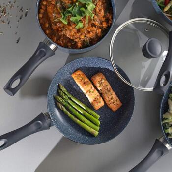 Russell Hobbs Сковорода RH03408EU7, 26см, алюминий, мягкая ручка, совместима с индукцией, антипригарное покрытие (RH03408EU7)
