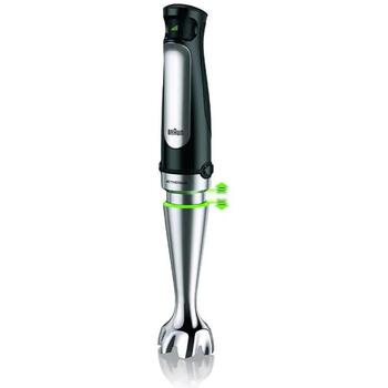 Braun Ручной блендер MQ7087, 1000Вт, 1.2Л, 0.35Л, 1 скорость, нержавеющая сталь, без BPA, можно мыть в посудомоечной машине (MQ7087)