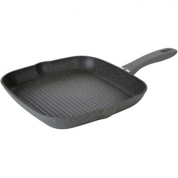 Ballarini Grilpanna Murano 31006156, 28x28cm, 4,5mm, indukcijas, gāzes, elektriskās, keramikas, halogēna, Thermopoint, bez PFOA (31006156)