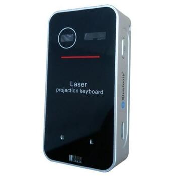 Doy Лазерная проекционная клавиатура T-MLX53943, Bluetooth, USB, 5200mAh, белый (T-MLX53943)