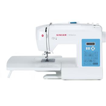 Singer Šujmašīna 6160 Brilliance, 60 šuvju, 6 pogcaurumu, automātiskā diegu ievilkšana, LCD displejs (6160)