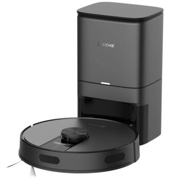 EZVIZ RE4 Plus робот-пылесос с влажной уборкой и станцией самоочистки 4000Па LiDAR 4л 300м² CS-RE4P-PBT2 (CS-RE4P-PBT2)