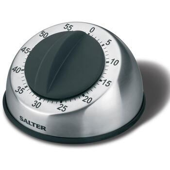 Salter Virtuves taimeris 338 SSBKXR8EU16, 60min, nerūsējošais tērauds, gumijas rokturis, skaļa zvana skaņa (338 SSBKXR8EU16)