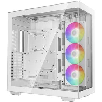 Deepcool Pilna torņa spēļu korpuss CH780 WH, 2x3.5