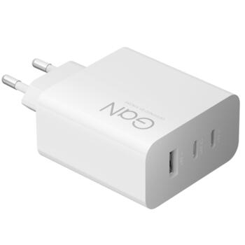 Super jaudīgs universāls lādētājs mobilajām ierīcēm un portatīvajiem datoriem ar USB-A un 2× USB-C pieslēgvietām Type-G balts BHR087MEU Xiaomi (BHR087MEU)