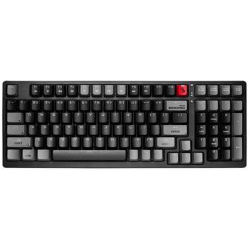 A4Tech Клавиатура A4TKLA47388, USB проводная, Черная, Красная, Механическая, RGB подсветка, Anti-Ghosting, Макро клавиши (A4TKLA47388)