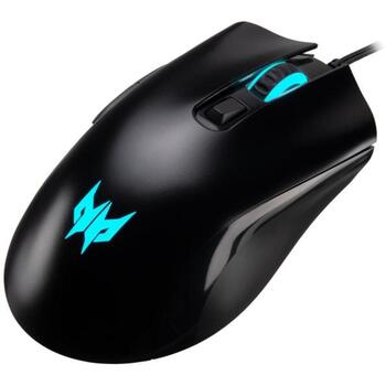 Acer Predator Cestus 333 GP.MCE11.03S, 16000 DPI, 6 pogas, optiskā sensora, RGB apgaismojums, USB 2.0 (GP.MCE11.03S)