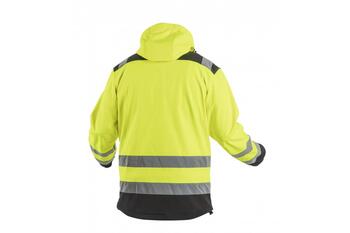 Hogert ARGEN предупреждающая куртка с капюшоном HT5K257-L, L, 300г/м², 96% полиэстер, 4% эластан, TPU мембрана, 5000мм H₂O (HT5K257-L)