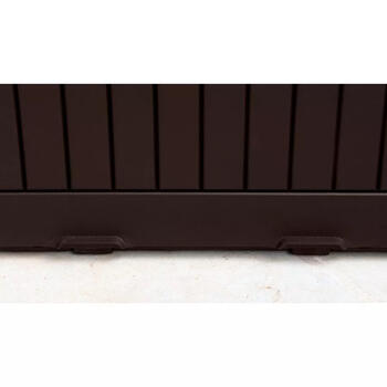 Keter Ящик для хранения COMFY 29202623590, 270л, 117x45x57см, коричневый, на колесиках (29202623590)