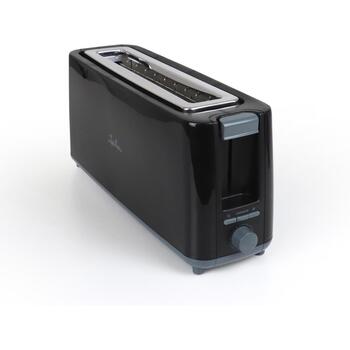 Jata Tosteris JETT1579, 900 W, melna, elektroniskā vadība, termoizolēts korpuss, atkausēšanas funkcija, izņemama drupaču paplāte (JETT1579)