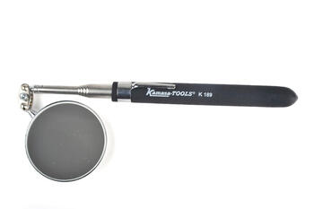 Teleskopiskais spogulis Ø55mm, K189, KAMASA TOOLS, garums 240-715mm, ar kabatas klipu (K189)