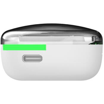 White Shark Bezvadu austiņas GEB-TWS37 HYPERBEAT-W, 13mm, 32Ω, 102dB, Bluetooth 5.3, 4h, Type-C, JL6983 (HYPERBEAT-W)