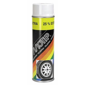 Riteņu aerosols Wheel Spray Balts 500ml, 04003 MOTIP (04003)