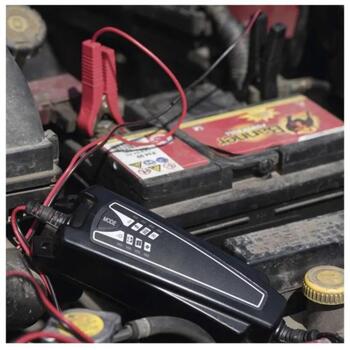 Emos Зарядное устройство для автомобильных аккумуляторов N1014, 220–240 V AC, 4 A, 6/12 V, IP65, 7 этапов зарядки, LED-индикация (N1014)