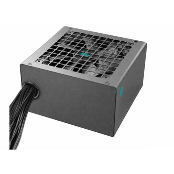 Deepcool barošanas bloks R-PF550X-HD0B-JGEU, 550W, ATX, 80 PLUS Bronza, aktīvā PFC, 1x12cm ventilators, nemodulārais (R-PF550X-HD0B-JGEU)