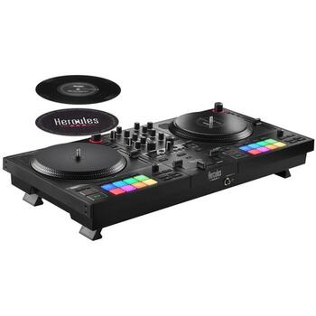 Hercules DJ контроллер DJControl Inpulse T7 4780928, 1 моно, USB подключение, портативный, колонки (4780928)