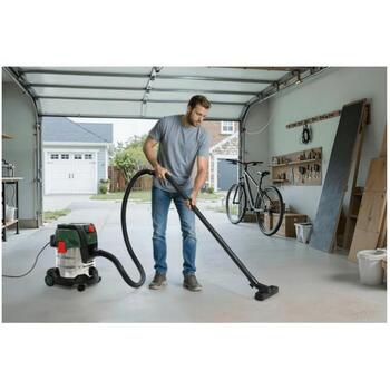 Bosch PAS 20-220P 06033E7200, пылесос, 1200 Вт, 20 л, 73 дБ, влажная/сухая уборка, функция обдува (06033E7200)