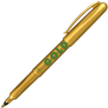 Marķieris, permanentais, apaļš, Ø1mm, zelts 6 2670 0195 CENTROPEN (6 2670 0195)