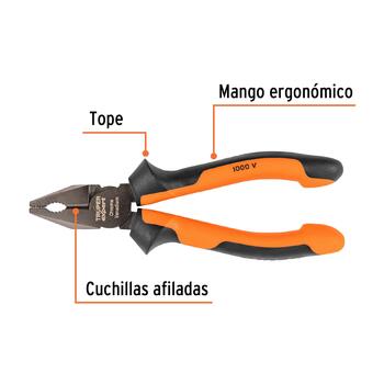Комбинированные плоскогубцы Expert 150mm T201-6X Truper (T201-6X)