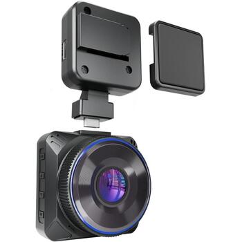 Navitel video reģistrators R600 PRO, 2 collas, 2592x1944, Wi-Fi, automātiskā palaišana, balss vadība, G sensors, skaņas ieraksts (R600 PRO)
