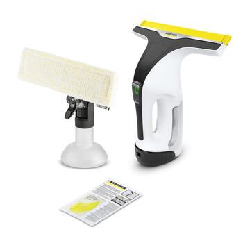Karcher Очиститель окон WV 6 Plus 1.633-741.0, 0,15л, 100мин, 280мм, литий-ионный, белый (1.633-741.0)